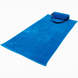 Toalla de <span class=keywords><strong>playa</strong></span> personalizada con hilo de velour, 100% algodón, con <span class=keywords><strong>almohada</strong></span> de espuma o <span class=keywords><strong>almohada</strong></span> inflable - Product Image 2