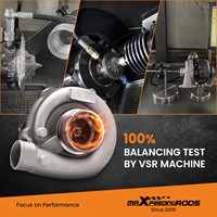MaXpeedingrods Turbocompresseur universel T3T4 T04E A/R .50 Turbine A/R. Turbocompresseur à bride T3 63 400+HP