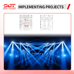 Luz Móvil LED de 800W con Cabezal Móvil, CMY, CTO, DMX, Servicio Integral, 8 Prismas, Rotación Bidireccional, para Actividades de Alquiler - Product Image 6