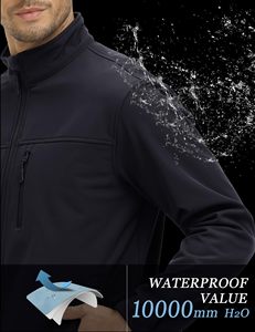 Áo khoác gió nam may đo, áo khoác nỉ nhẹ, áo khoác chống gió, áo khoác làm việc, áo khoác mềm chống nước, áo khoác đi bộ đường dài - Product Image 2