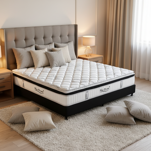 Materassi Ipoallergenici 160x200 in Fibra Super Ordinabili Online con Comfort Totale, Molle Bonnell 5 Stelle Personalizzate - Product Image 1