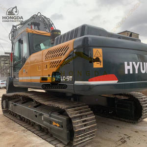 Excavadora hidráulica de orugas Hyundai usada, maquinaria grande para proyectos de construcción de 30,5 toneladas con componentes centrales PLC - Product Image 1