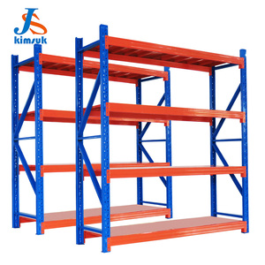 Estanterías de Acero Ajustables de 4 Niveles sin Pernos con Estantes de Hierro Metálico para Almacén y Supermercado - Product Image 2