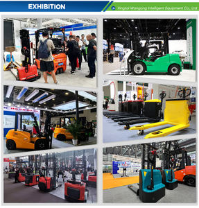 ס "מ משטח מחוספס מלגזה מחיר המפעל 1 2ton 3ton 3.5טון מלגזה חשמלי גובה הרמה 3 מ '4 מ' 4.5 מ 'מלגזות חשמליות - Product Image 6