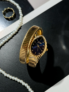 Scottie 9779 Nuovo <span class=keywords><strong>Orologio</strong></span> da <span class=keywords><strong>Donna</strong></span> con <span class=keywords><strong>Bracciale</strong></span> <span class=keywords><strong>a</strong></span> Testa di Serpente, <span class=keywords><strong>Orologio</strong></span> <span class=keywords><strong>a</strong></span> Serpente alla Moda, di Lusso e di Carattere <span class=keywords><strong>per</strong></span> <span class=keywords><strong>Donna</strong></span> - Product Image 2