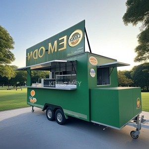 Carrito de Venta de Helados y Café 2025, Camión de Comida Móvil Totalmente Equipado - Product Image 5