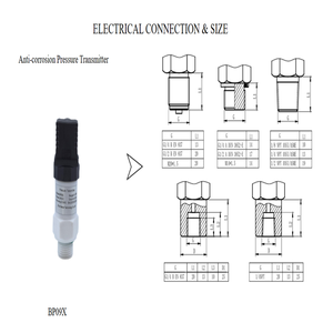 BST 0-10bar 4~20mA OEM Korrosionsbeständiger PTFE-Drucktransmitter für Chemische Lagertanks - Product Image 4
