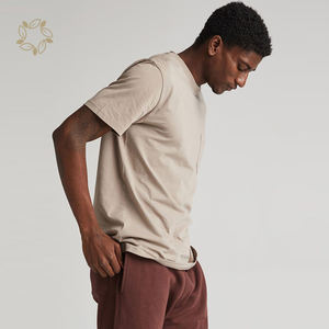 Eco Friendly uomo T-Shirt sostenibile su misura T-Shirt uomo bianco 100% Pima cotone organico T-Shirt da uomo <span class=keywords><strong>con</strong></span> tasca - Product Image 4