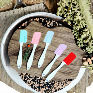 Colorful Silicone Spatula for Home <b>Baking</b> Cream Butter Jam Honey Integrated Removable Bread <b>Baking</b> Scraper Kitchen <b>Accessory</b> - Product Image 3