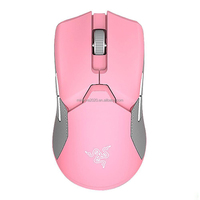 Vente chaude 2025 Razer Viper Ultimate Souris sans fil avec HyperSpeed Wireless 20000DPI FOCUS Capteur optique Quartz Rose