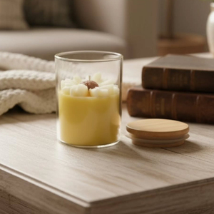 Velas Aromáticas de Cera de Soya AIKUN en Frascos de Vidrio Decorativos Hechos a Mano con Flores, para Hoteles, Hogares, Regalos, Bares - Product Image 6