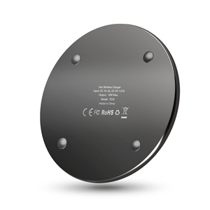 Caricatore Wireless Veloce da 15W con Pelle PU e Lega di Alluminio, <span class=keywords><strong>Ricarica</strong></span> Senza Cavi Conveniente per iPhone e Telefoni Android - Product Image 2