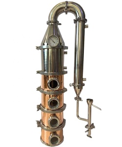 Accesorios de Equipo de Destilación de Columna de Cobre Rojo de 6 Pulgadas con Motor para Uso Doméstico y Comercial, Vino y Whisky - Product Image 1