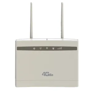 Unlocked Dual External Antenna 300Mbps SIM Card Wifi Router PK B310-852 Universal RJ45 4G LTE CPE Router