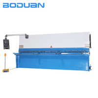 Cisaille hydraulique à poutre oscillante Boduan Qc12y, lames 2x1000mm, 4x2500mm, 6x3200mm, cisaille hydraulique Qc12y 4x3200