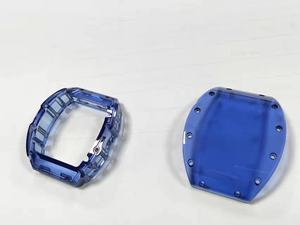 قلادة خاتم الأحجار الكريمة الياقوت الأزرق كريستال طقم مجوهرات سعر - Product Image 3