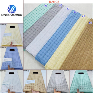 Sinya Nouveau Design Tissu de Dentelle Brodé en Coton Poli <span class=keywords><strong>Vente</strong></span> Chaude pour Robe Femme Magnifique Tissu de Dentelle Suisse en Voile - Product Image 2
