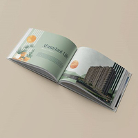Vente en gros de livrets de passeports offset à couverture souple, taille A5, impression de catalogues de bijoux au point de selle, impression de brochures et de livrets