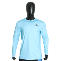 Chemises de pêche à manches longues personnalisées avec logo, séchage rapide, UPF 50, imperméables, avec protection UV, vêtements de pêche OEM ODM