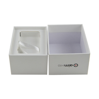 Boîte d'emballage électronique haut de gamme, impression offset, insert en carton, boîte de vente au détail originale pour GPS Golf, boîte rigide avec couvercle et base