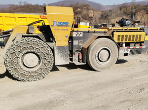 XUL514(WJ-6) LHD alat pemuat depan pemuat untuk pertambangan batu bara bawah tanah dengan Gearbox pompa mesin garansi 1 tahun - Product Image 6