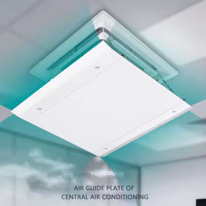 <span class=keywords><strong>Déflecteur</strong></span> de climatiseur central Pare-brise de <span class=keywords><strong>plafond</strong></span> Obturateur de vent le climatiseur est protégé contre le soufflage direct - Product Image 2