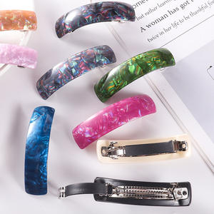 Groothandel 9Cm Grote Schildpad Automatische Lente Femme Hairgrip Clip Paardenstaart Houder Hairclip - Product Image 2