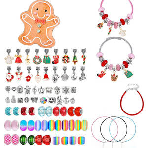 Calendario de <span class=keywords><strong>Adviento</strong></span> con 24 Regalos para Mujer, Kit de Manualidades para Pulsera con Dijes, Set de Joyería Navideña para Mujer y Niña - Product Image 6