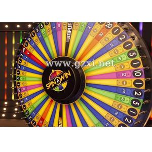 <span class=keywords><strong>Roulette</strong></span> de loterie professionnelle personnalisée en bois pour diffusion en direct, roue à prix en espèces - Product Image 2