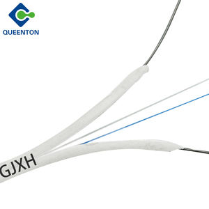 Câble de branchement FTTH intérieur GJXH à prix d'usine, câble de branchement FTTH 1, 2, 4, 6, 8, 12 fibres GJXH en promotion - Product Image 1