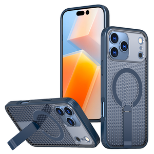 Coque de téléphone transparente invisible avec béquille pour <span class=keywords><strong>Xiaomi</strong></span> 17 Pro Max/Poco X8 M8 Pro/Turbo 5 Max/15C/K90pro, étui magnétique antichoc - Product Image 3
