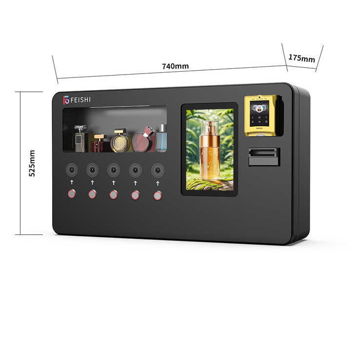 Customized Wall Mounted Perfume Spray Vending Machines Smart Fragrance ...