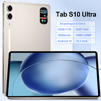 Tablet S10 Ultra de 11 Pulgadas, Phablet Velocity, 16 GB + 1 TB, 108 MP, 8000 mAh, 5G, Doble SIM + TF, Panel AMOLED Infinity de 120 Hz, MTK, Android 15, para Niños