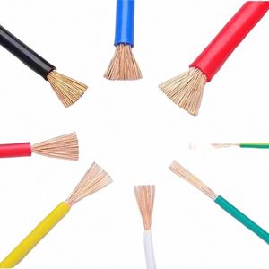 Câble de terre flexible à âme unique en cuivre nu 6mm 10mm avec <span class=keywords><strong>isolation</strong></span> solide en PVC - Product Image 5