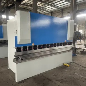 WC67Y 80 100 160 200 Ton 3200mm E21 NC Sheet Metal Oil Hydraulic Press Brake