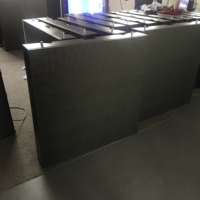 SMD2525 P6.67 modul Display LED luar ruangan 320*160mm kecerahan tinggi tahan cuaca tahan UV tahan air sudut pandang lebar panjang