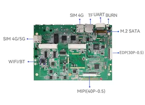 Материнская плата Rockchip Android linux indsudrial control с UART RS232 TTL RS485 может Ethernet