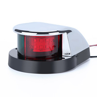 Nouveaux feux de navigation LED en plastique, feux de signalisation rouges et verts, feux d'avertissement de navigation pour yachts, bateaux rapides et jet-skis