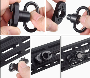 Adaptateur de fixation rapide Field Upgrade Gear Slim Load à boucle en D pivotante, compatible avec toutes les bases à fentes, matériel de connexion léger - Product Image 6