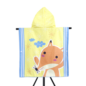 <span class=keywords><strong>Serviette</strong></span> à capuche <span class=keywords><strong>personnalisée</strong></span> tendance pour enfants, motif sirène, pour la baignade, la piscine ou la plage, super douce et absorbante - Product Image 3