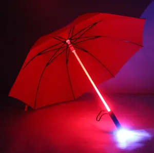 Led şemsiye Led ışık kızdırma yağmur/şemsiye led ışık/elektronik ışık LED şemsiye