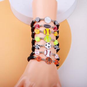 Nouvelle série de balles à tricoter soi-même en argile souple pour football, basketball, rugby, baseball, sports d'été - Product Image 6