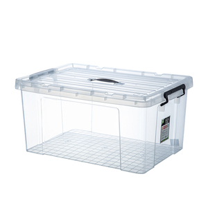 Transparent Clear Pp Oversize Plastic Storage Box Clothing Organizing Bins