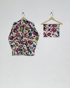 Conjunto de Pijama de Algodón con Estampado Étnico Boho-Chic para Mujer, Precio al por Mayor - Product Image 4