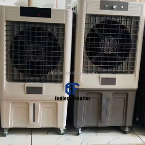 Enfriador de Aire Evaporativo Industrial de Alta Eficiencia con Motor y Bomba para Ventilación de Almacenes, Ecológico - Product Image 4