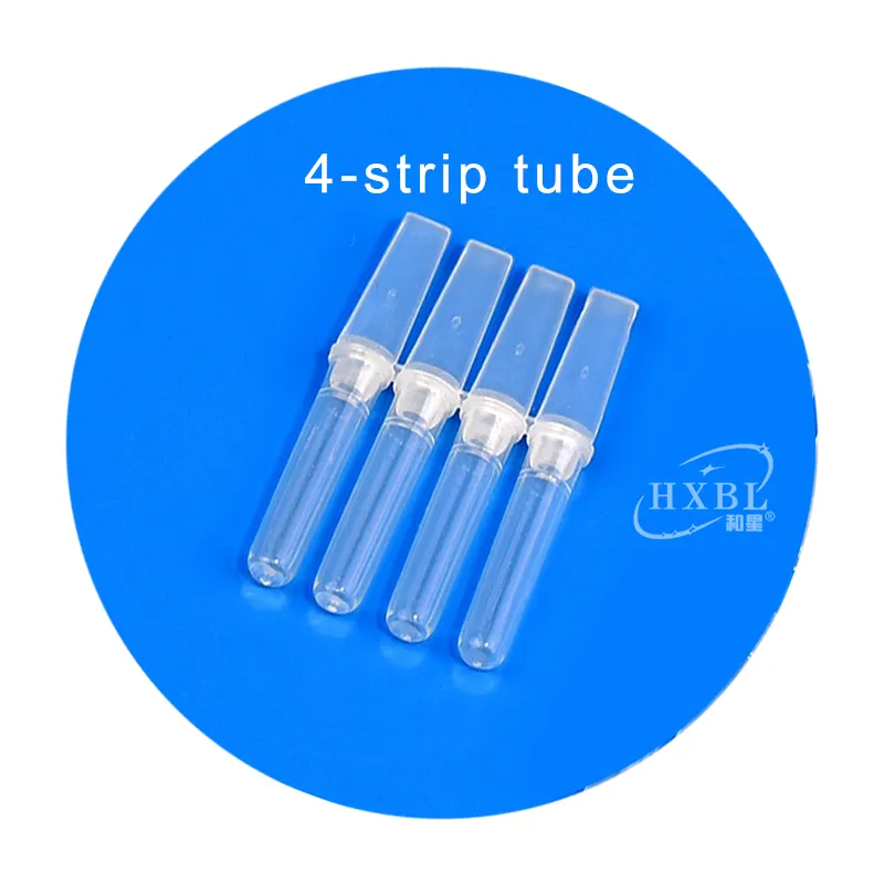 Ống PCR 4 Dải 0.1Ml Với Nắp Quang 4 Dải, Màu Tự Nhiên Với CE