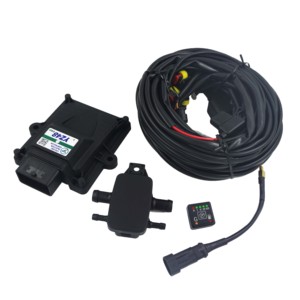 Sistema de Conversión de Gas Vehicular 6v, Kit de Conversión a Autogás <span class=keywords><strong>GLP</strong></span> 3/4/6 Cilindros para Inyección Secuencial, Motor de Combustible Dual, CNG LPG - Product Image 1