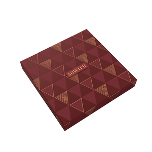 Sawtru handmade tùy chỉnh thẻ giấy các tông Hộp quà tặng sang trọng phẳng Hộp sô cô la - Product Image 2