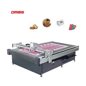 Automatic V-Cut Tool CNC Oscillating Knife Cutter Packing Box and Corrugated Box Cutting Machine Price