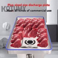 Hachoir à viande électrique industriel commercial robuste pour usage intensif